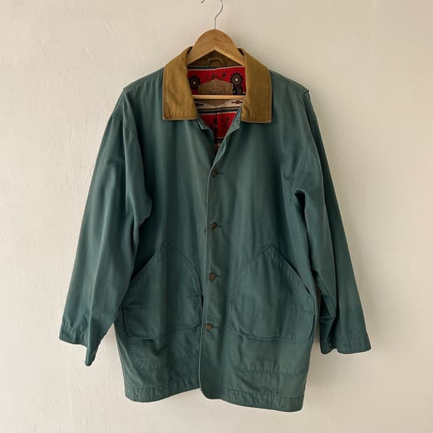 90's vtg Woolrich Canvas Barn chore JK