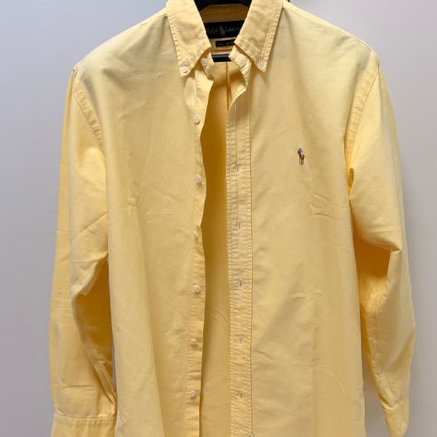 폴로 랄프로렌 옐로우 셔츠