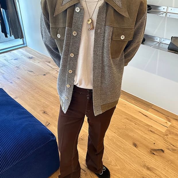 Vintage 70's 스웨이드 Rockabilly Jacket