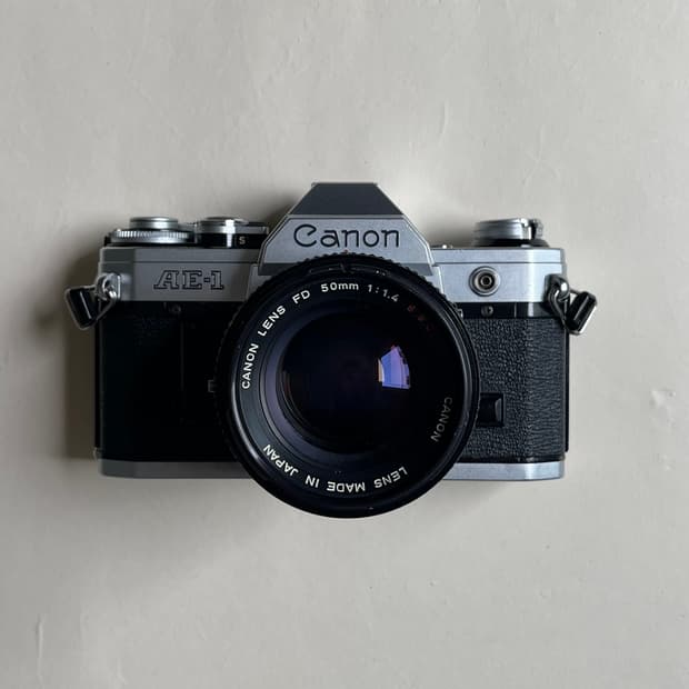 캐논 ae-1, fd 50mm f1.4 SSC 세트