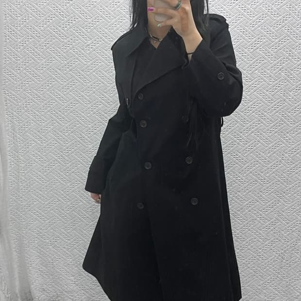 유니클로 C 캐주얼 모던시크 트렌치 코트 S C07382