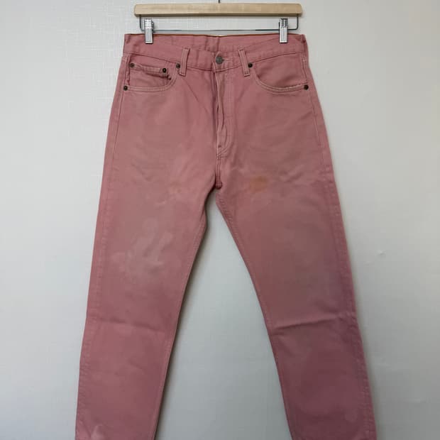 levis 501 pink 32 made in usa