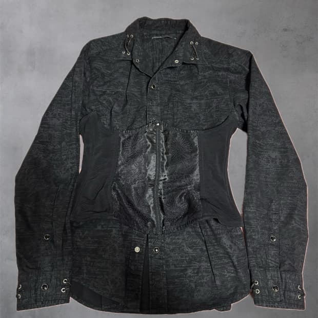 고스로리 셔츠 + 코르셋 세트