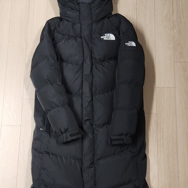 노스페이스 덕다운롱패딩 90