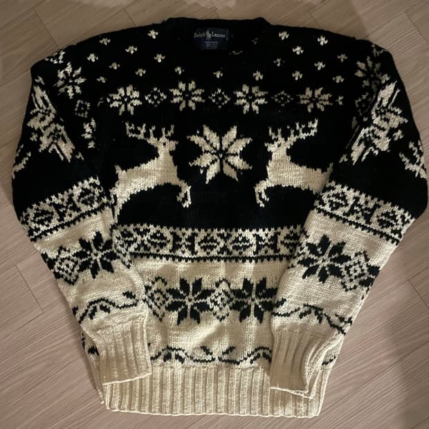 폴로랄프로렌 노르딕 니트