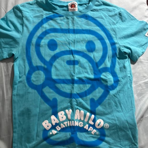 베이프 베이비 마일로 반팔티 