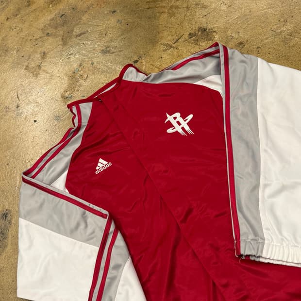 [정품/44] 아디다스 휴스턴 로켓츠 트랙탑 레드 b18