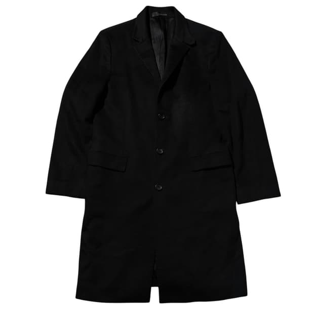 솔리드옴므 우영미 캐시미어 100% 싱글 코트