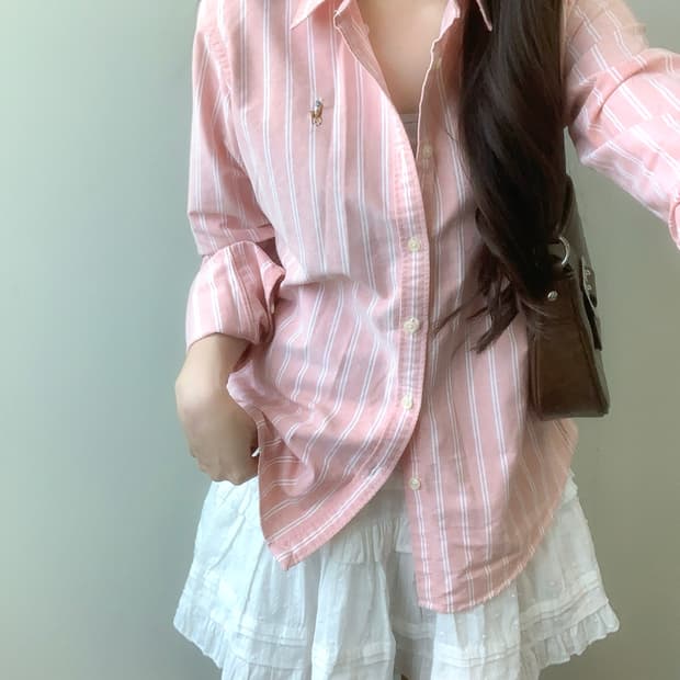 폴로 스트라이프 셔츠 
