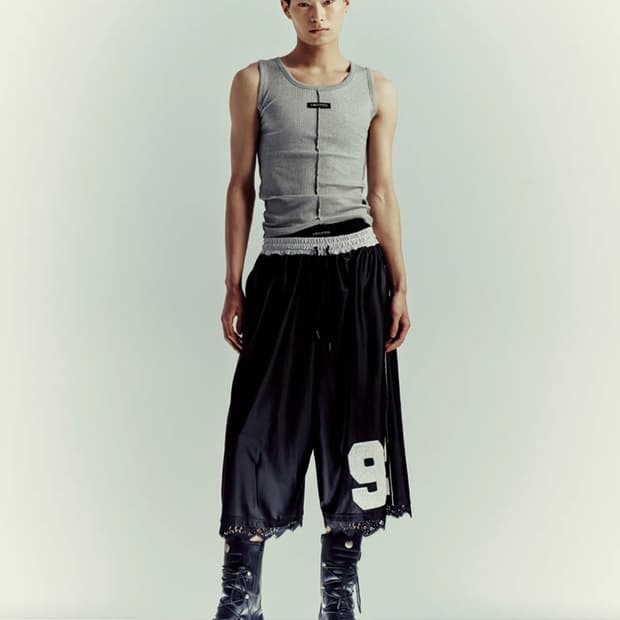 레씨토 버뮤다 / Lace Sateen Bermuda Pants