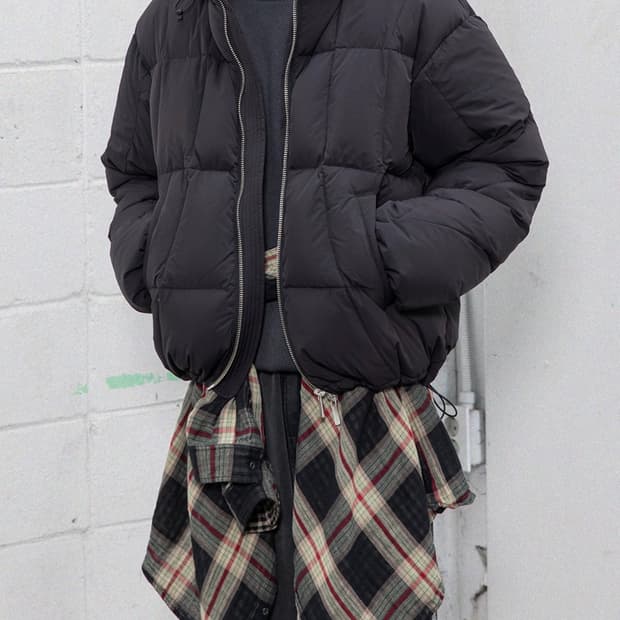 비긴 202 에이트 헤비 다운 패딩 사이즈 1 블랙 판매합니다