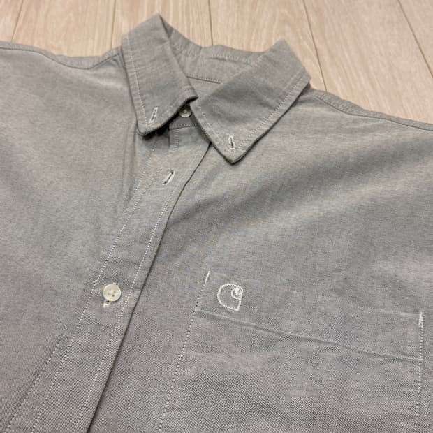 칼하트윕 반팔셔츠 브랙스턴 그래파이트