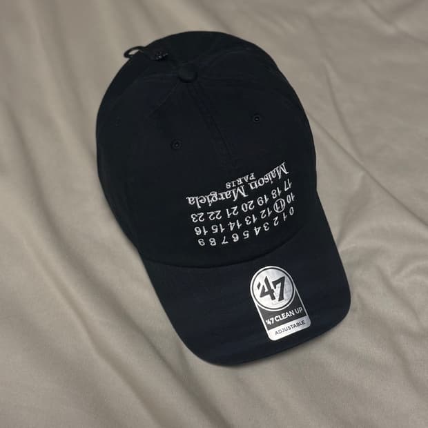 nptsss 마르지엘라 볼캡 블랙