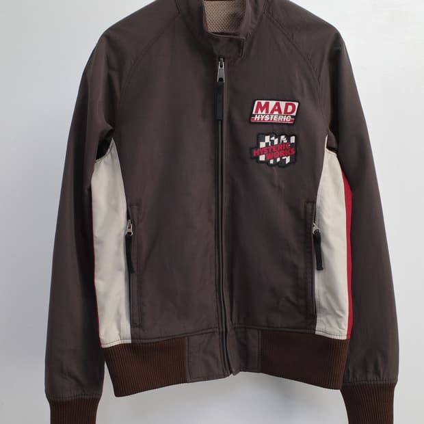 hysteric glamour racing jacket