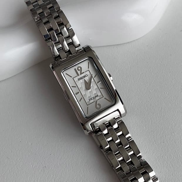 Seiko 세이코 exceline 엑셀린 스퀘어 쿼츠