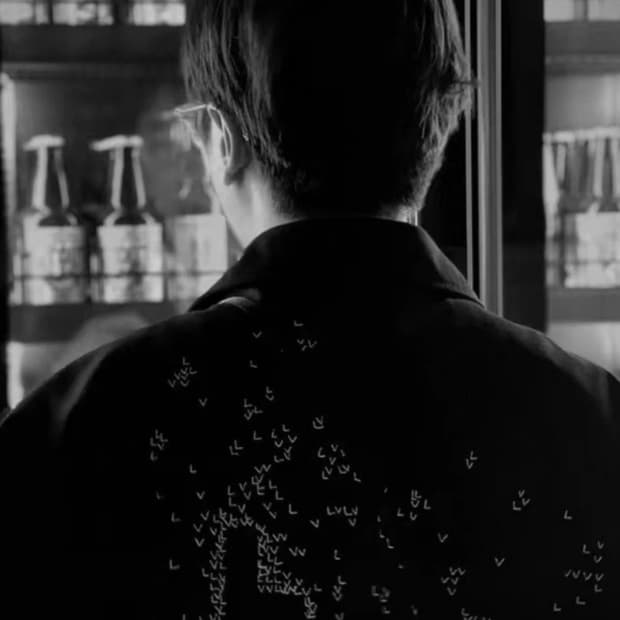 루이비통 자수 트러커 자켓