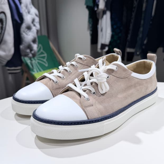 (A/42.5) / 에르메스 스웨이드 스니커즈 브라운