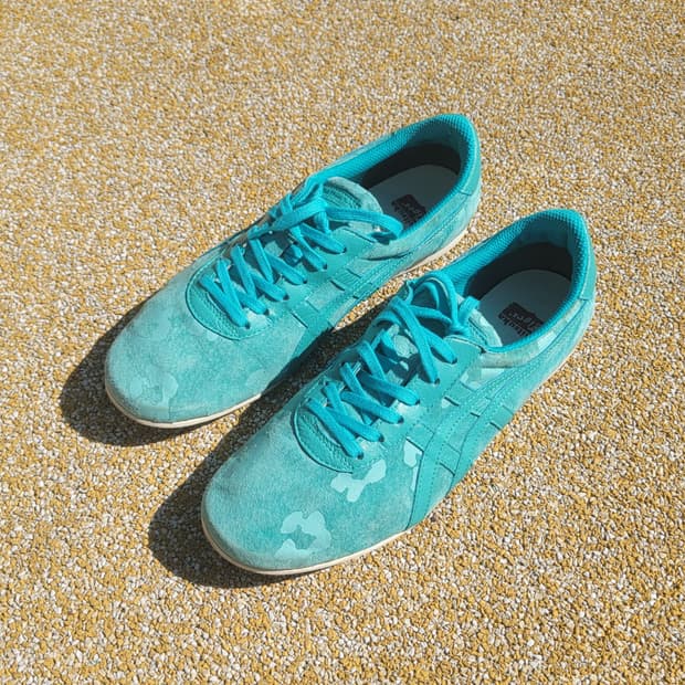 오니츠카 타이거 타이치 히나 도트 민트  235 메이드 인 재팬