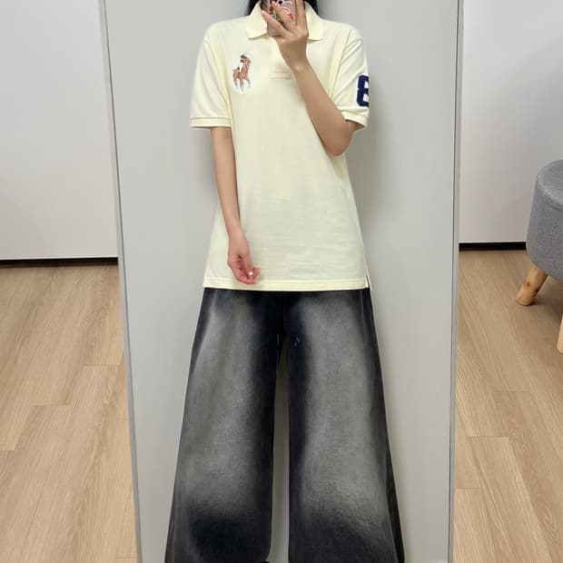 폴로 랄프로렌 멀티 빅포니 카라 반팔 티셔츠