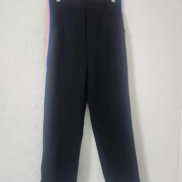 SANDRO 산드로  여성 캐쥬얼 사이드 스트라이프 슬랙스 (정품)