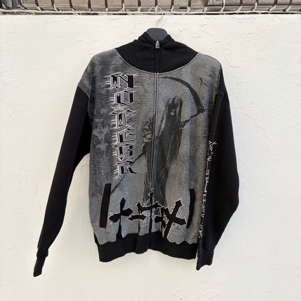 90s No fear hood full zip