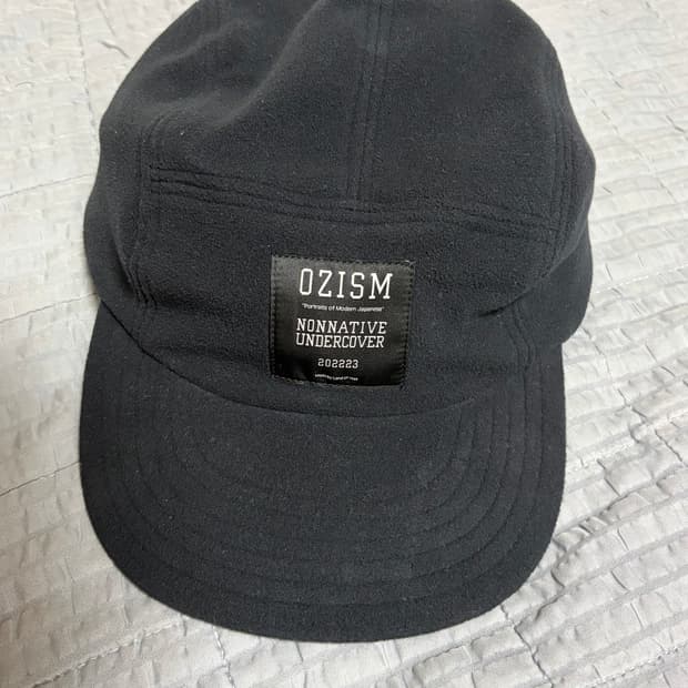(OS) 언더커버 논네이티브 플리스 블랙 캡
