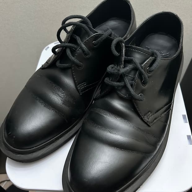 닥터마틴 14345 3홀 더비슈즈 블랙