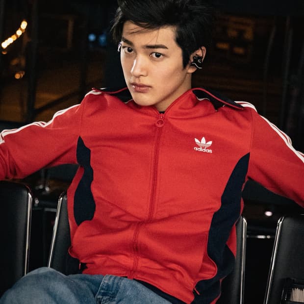 [100] 코르티스 건호 착용 아디다스 유로파 져지 트랙탑 트랙자켓