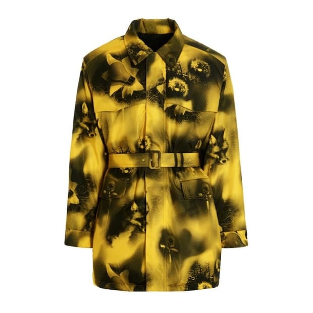 프라다 리나일론 아트 프린트 파카