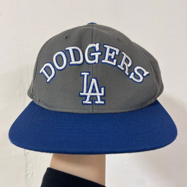 MLB LA 다저스 그레이/블루 스냅백