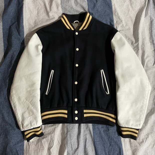 80s 골든베어 바시티 자켓