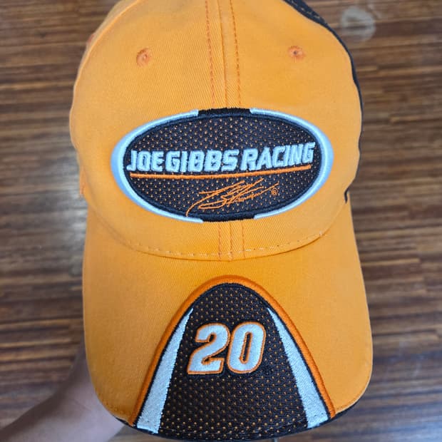 나스카 Joe Gibbs 레이싱 모자 프리 