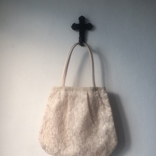 lace hand bag