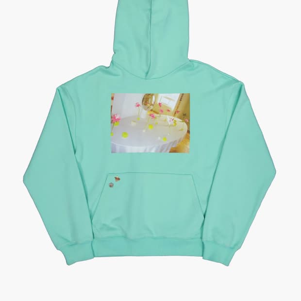 나비버스 민트 후드티 mint