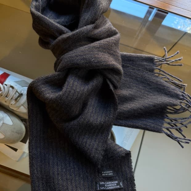 바니스뉴욕 캐시미어 머플러