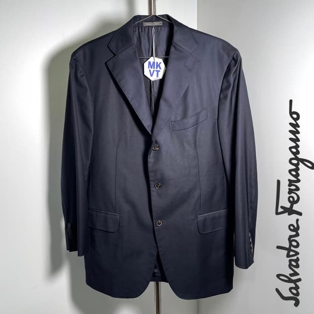 살바토레 페라가모 싱글 3B 블레이저