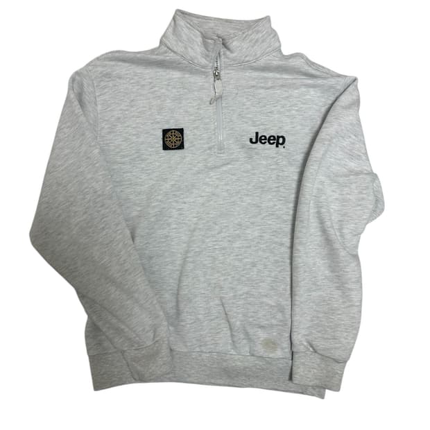 지프 하프집업 맨투맨