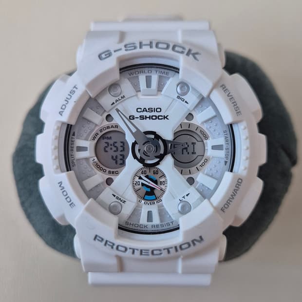 [G-SHOCK] 지샥 빅페이스 시계 화이트