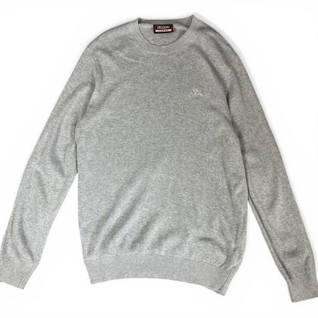 카파 라이트그레이 니트 L