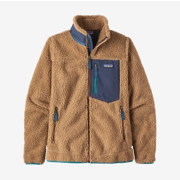 파타고니아 레트로x 플리스 네스트 브라운
