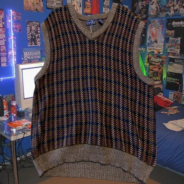 빈티지 베스트 (MAN XXL) AA1310