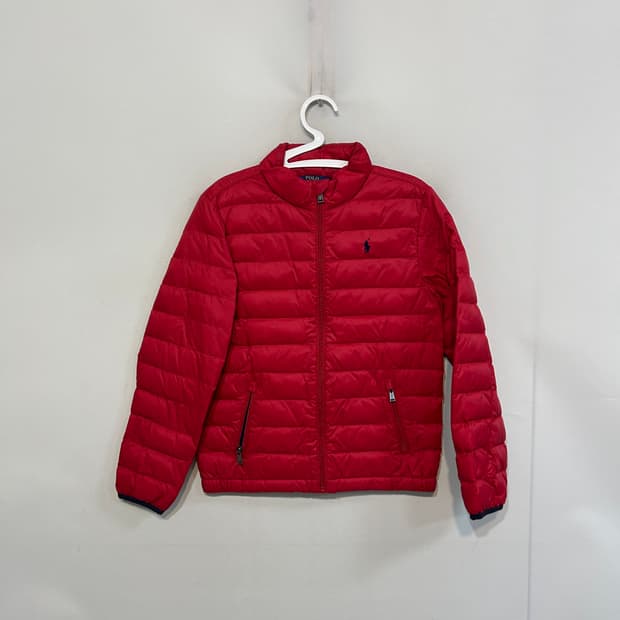 폴로 랄프로렌 키즈 경량패딩 M 10-12 덕다운 상태최상