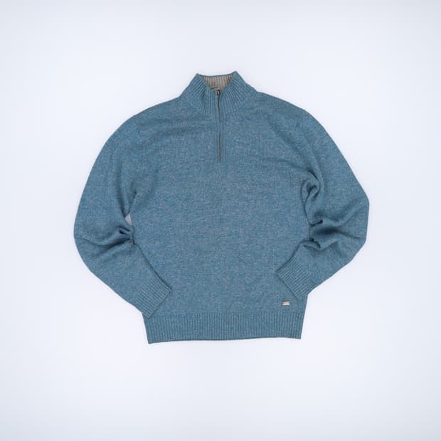 105 헨리코튼 반집업 니트 0429H