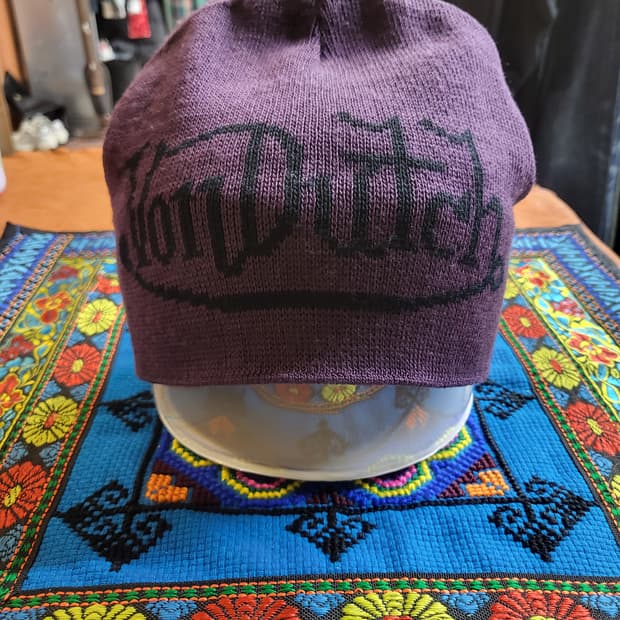 본더치 로고 빈티지비니