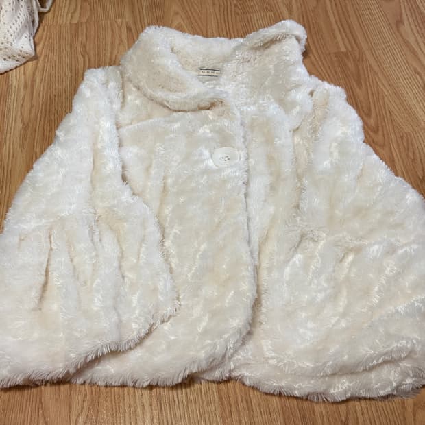 빈티지 퍼 아우터