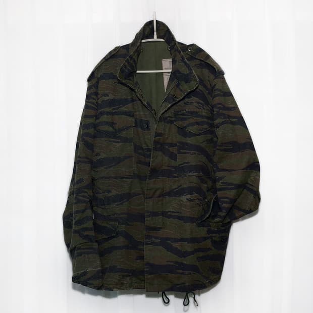 알파인더스트리 USA 오리지널 타이거카모 M-65 자켓 (105+)