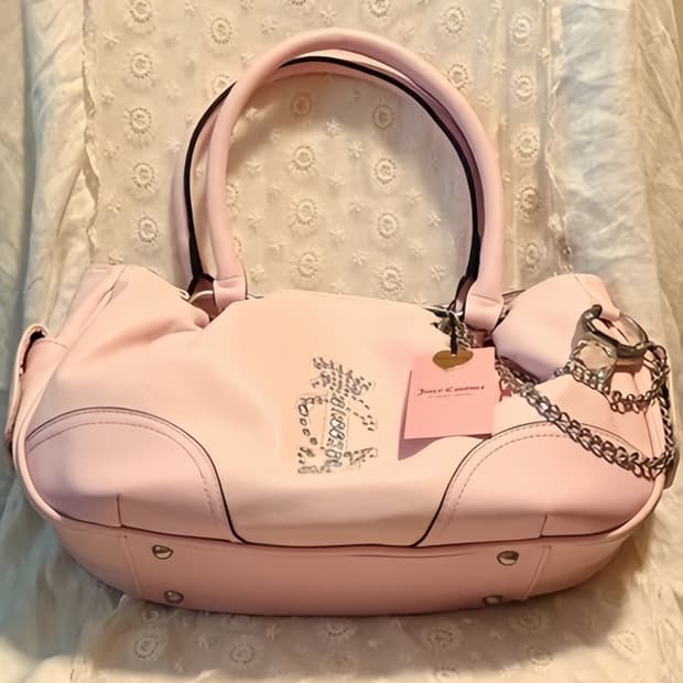 (새상품) 쥬시꾸뛰르 핑크 갸루 백💕💗