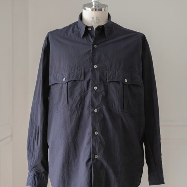 포터클래식 롤업셔츠 네이비