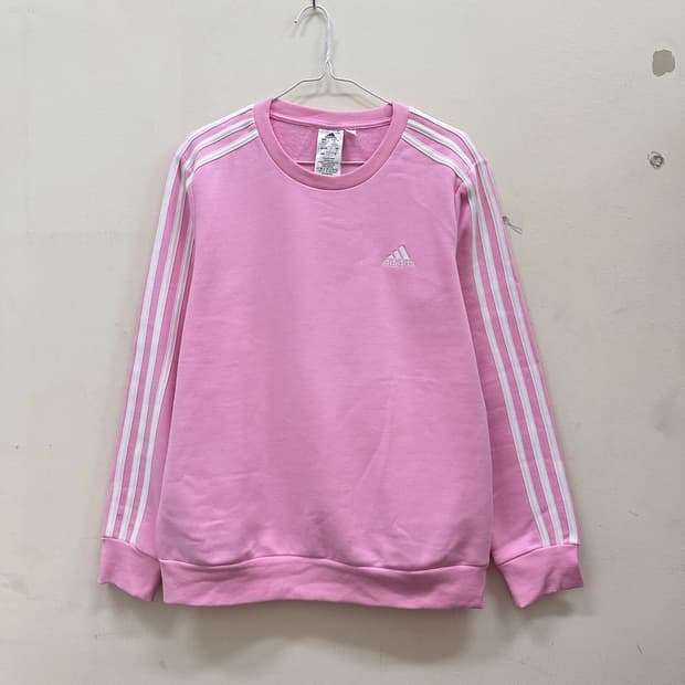 아디다스 베이비핑크 맨투맨