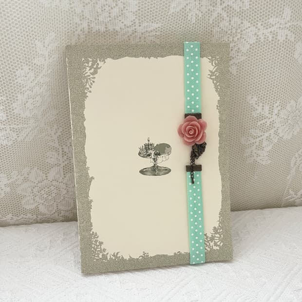 ⊰dot flower⊱ book-band 도트 꽃 북밴드